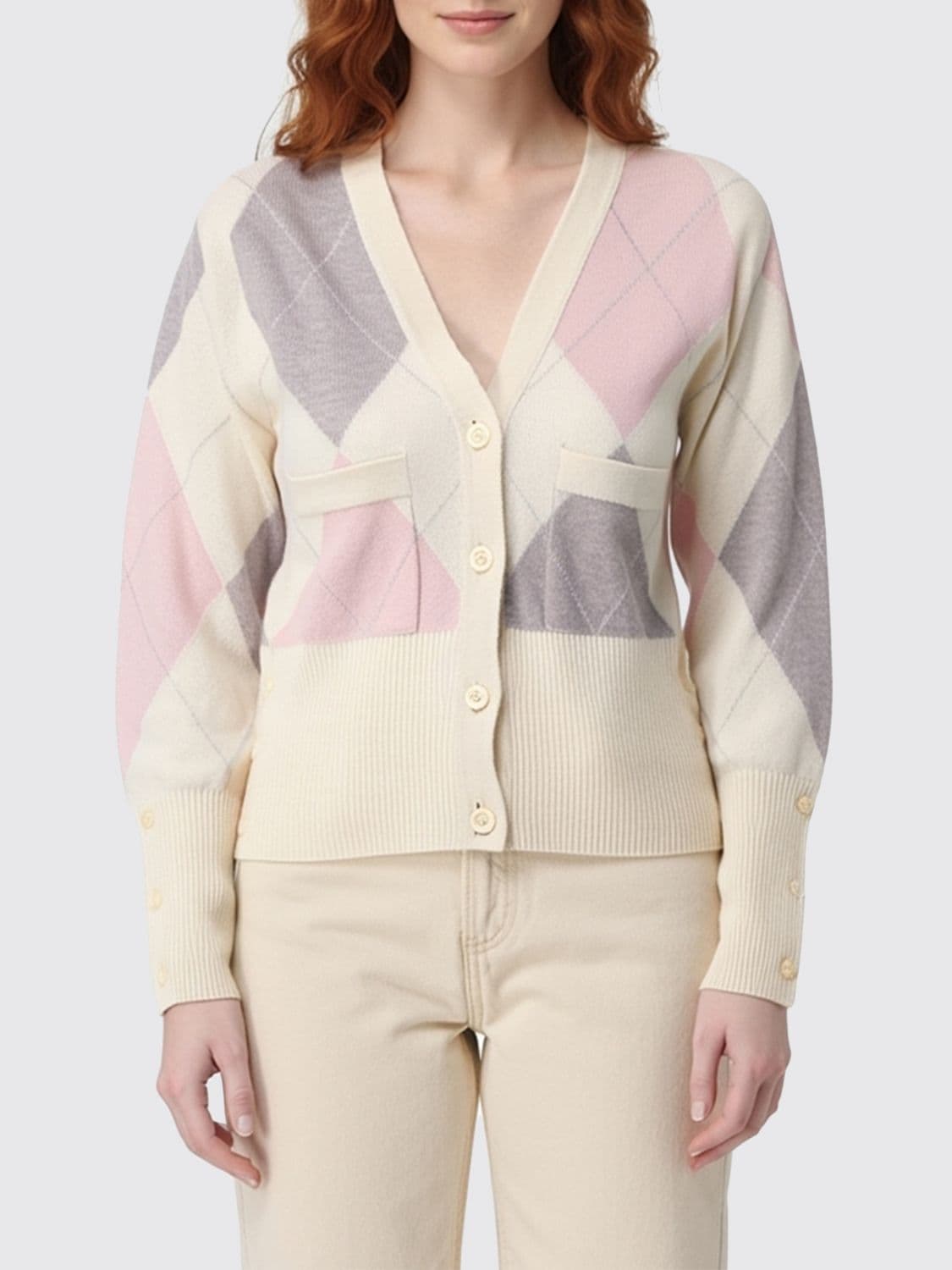 Thom Browne Sweater Woman color White