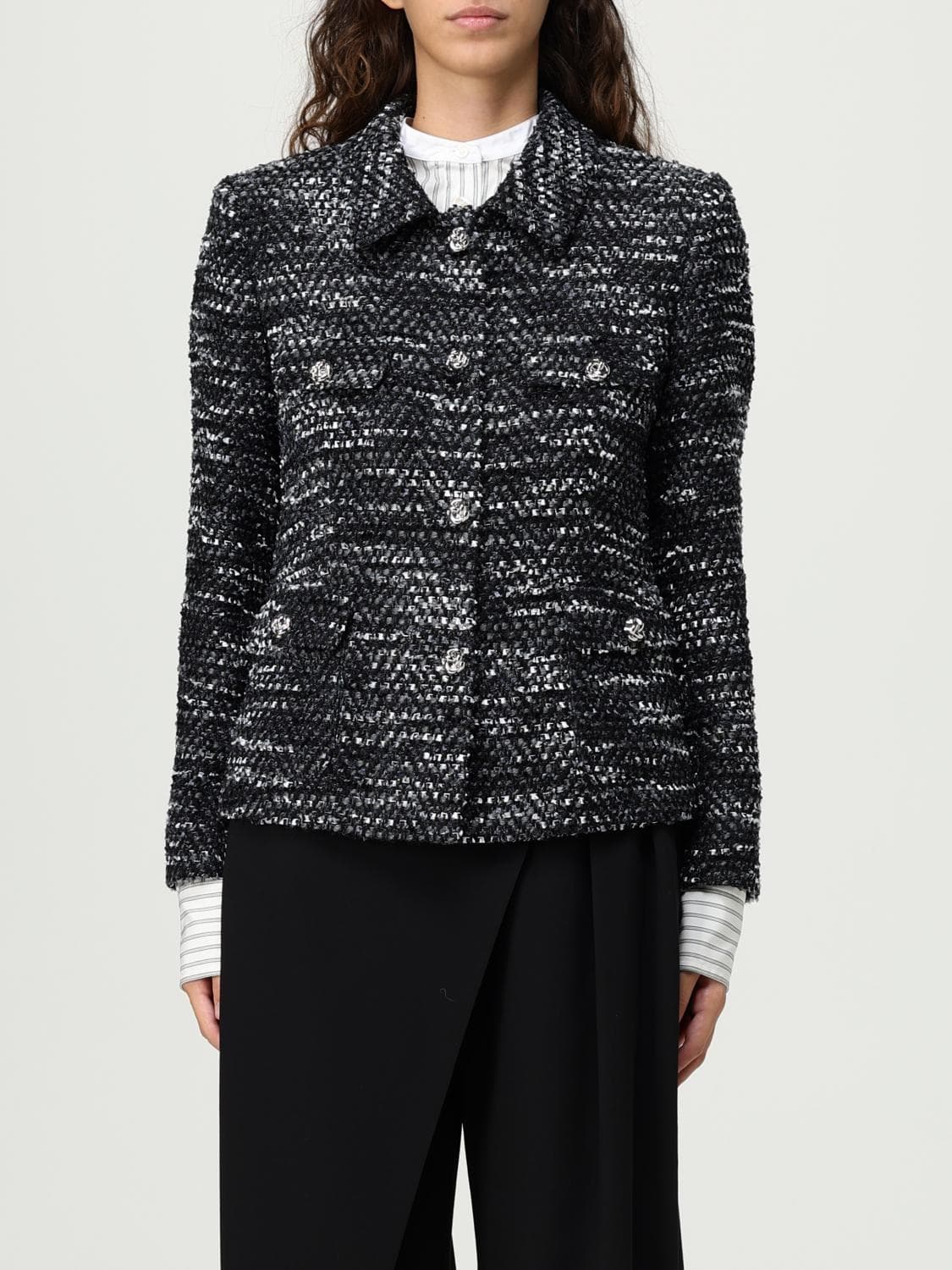 Tagliatore Jacket Woman color Black · 40