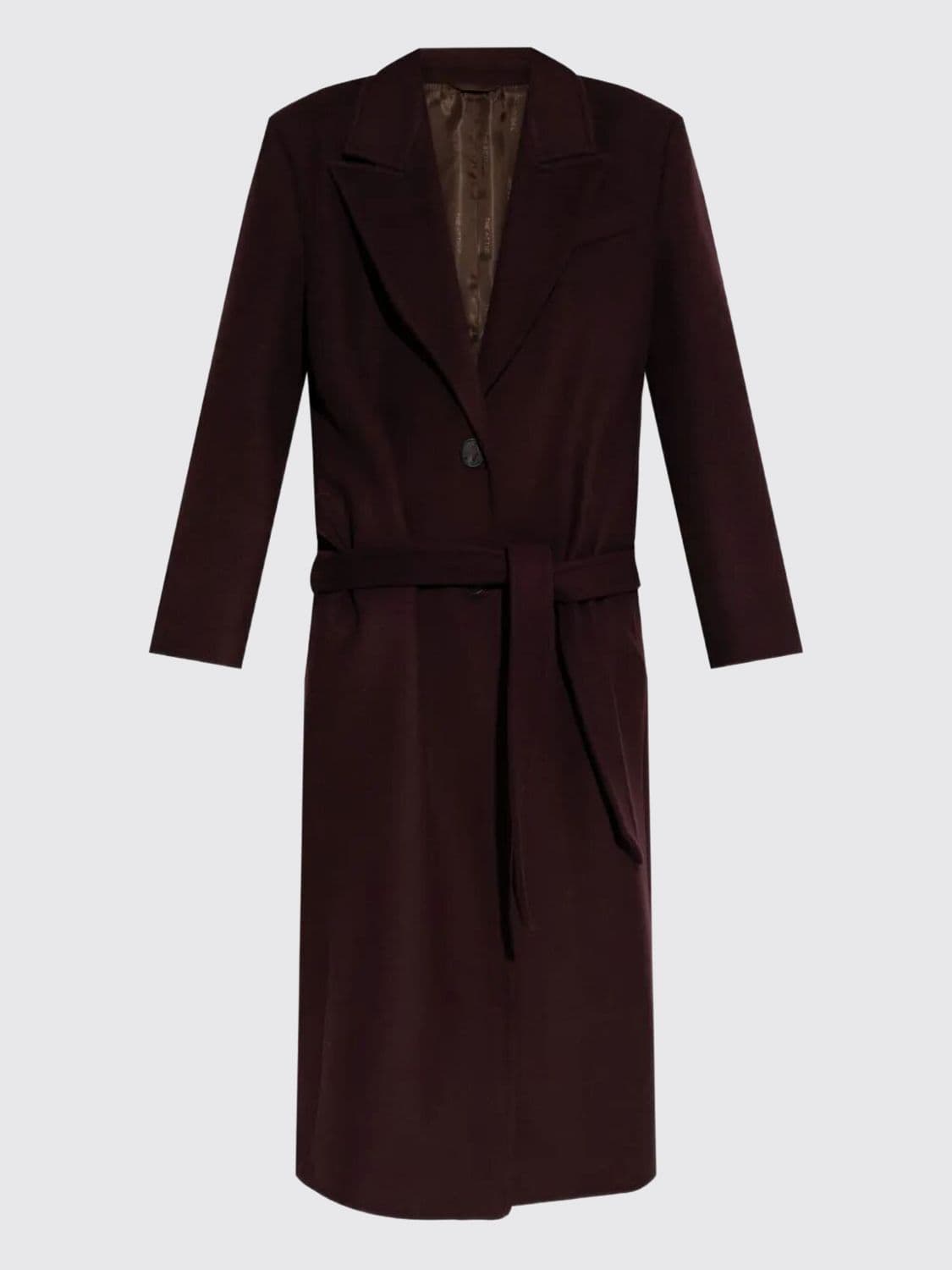The Attico Coat Woman color Burgundy