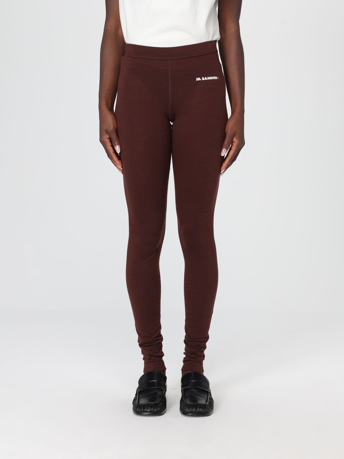 Jil Sander Pants Woman color Burgundy · S
