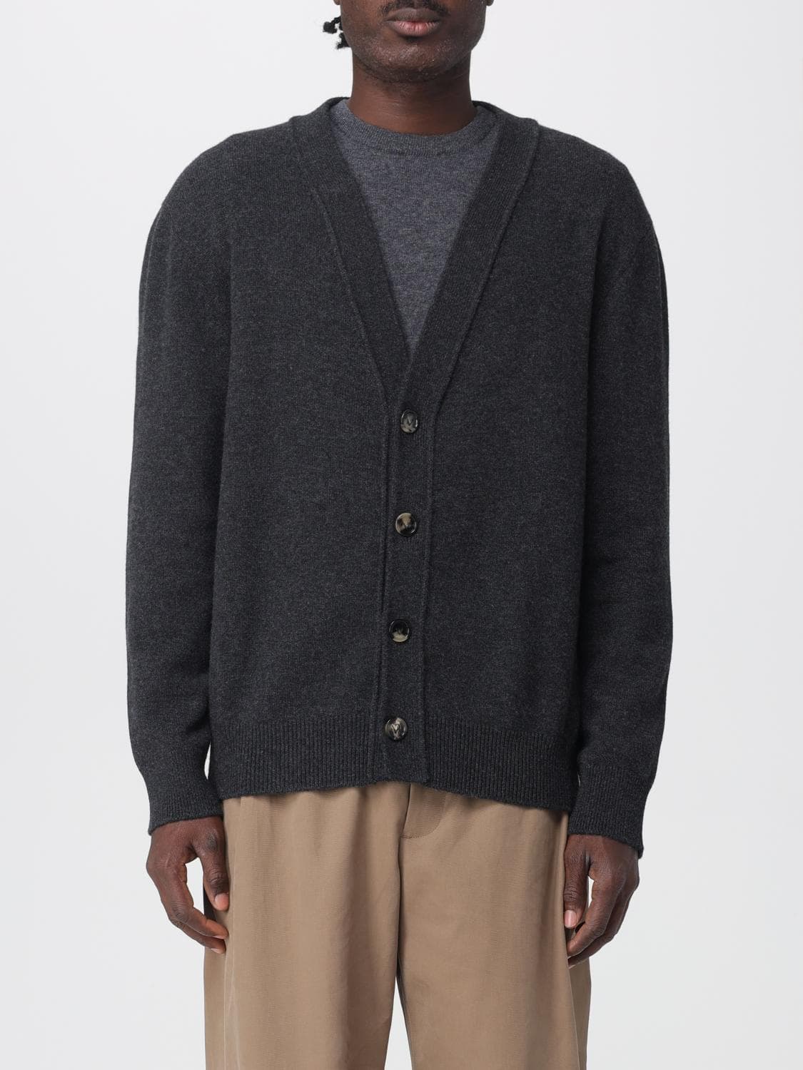 Bottega Veneta Sweater Men color Charcoal