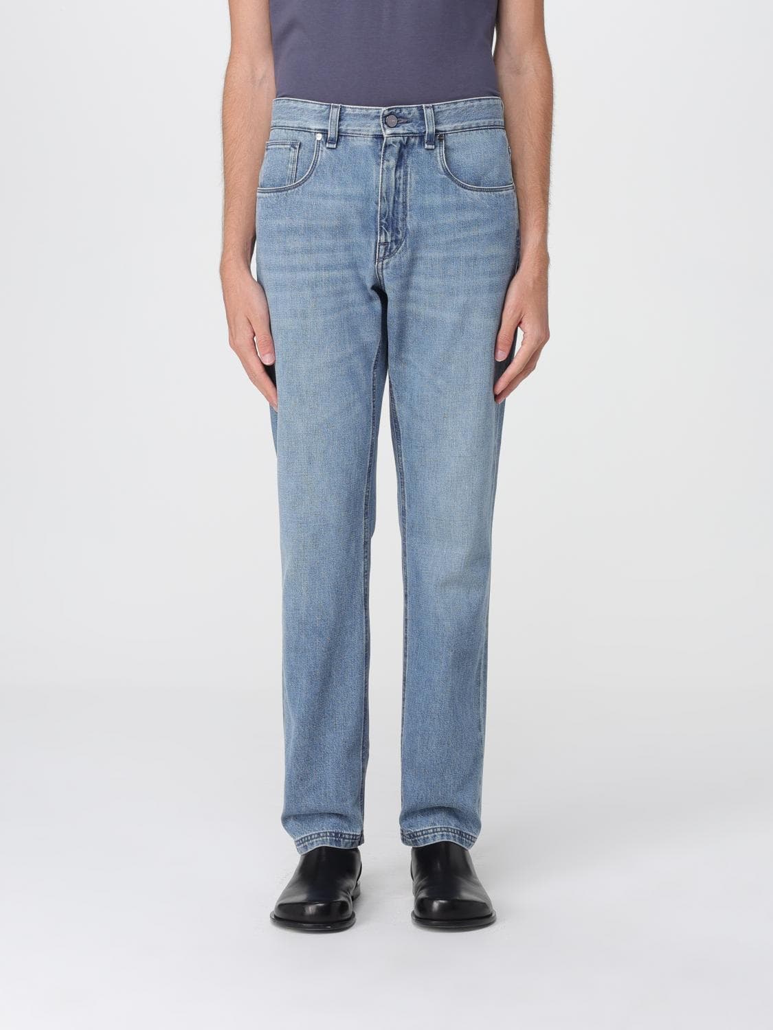 Fendi Jeans Men color Avion