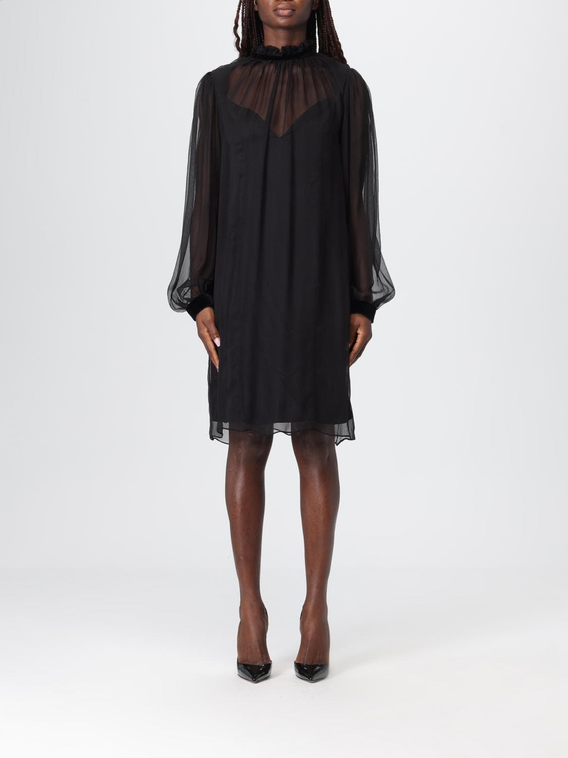 Nina Ricci Dress Woman color Black