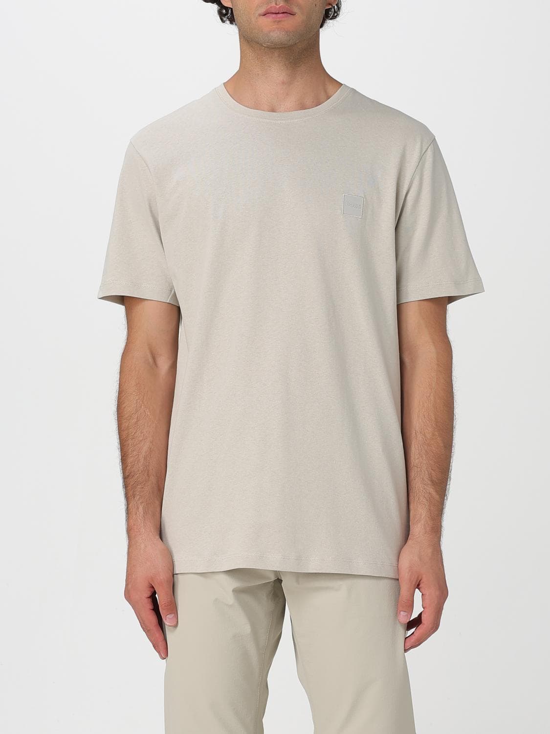 Boss T-Shirt Men color Beige