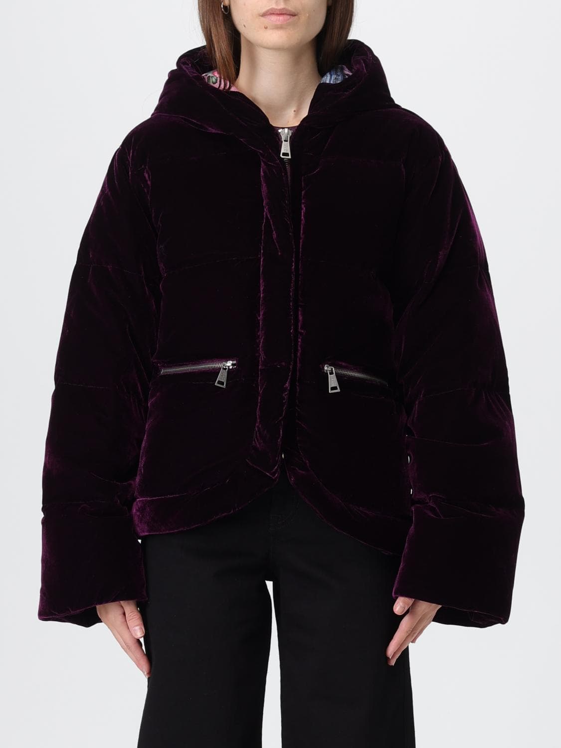 Versace Jeans Couture Jacket Woman color Violet