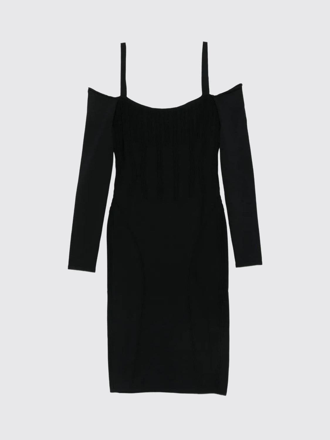 Mugler Dress Woman color Black