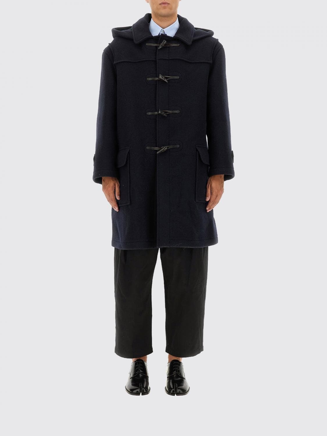 Maison Margiela Coat Men color Blue