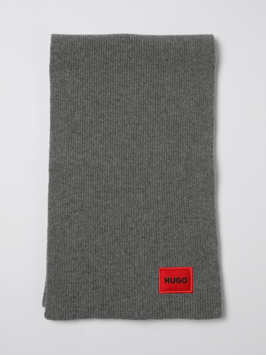 Hugo Scarf Men color Grey · OS