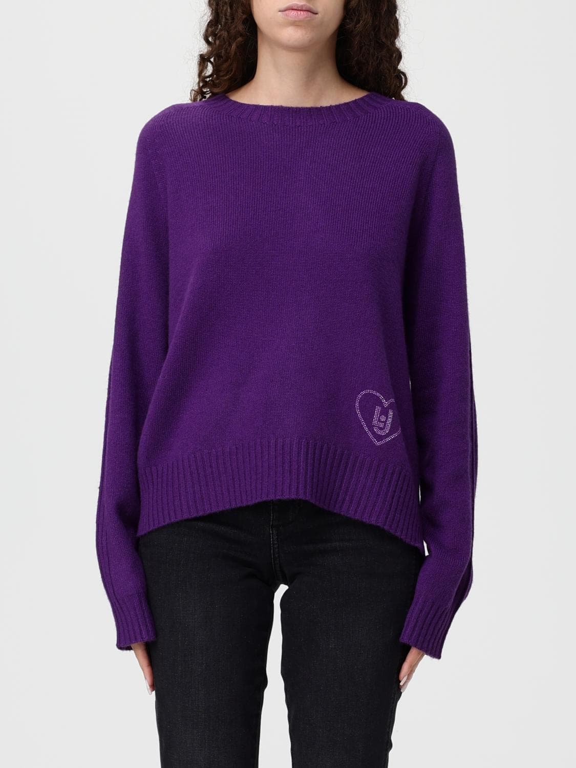 Liu Jo Sweater Woman color Violet