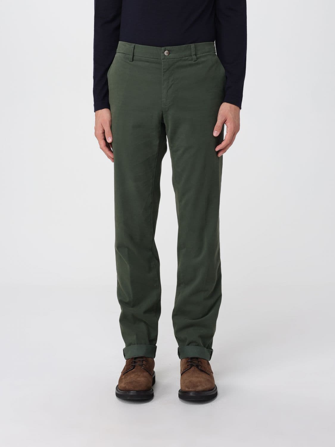 Mason's Pants Men color Green