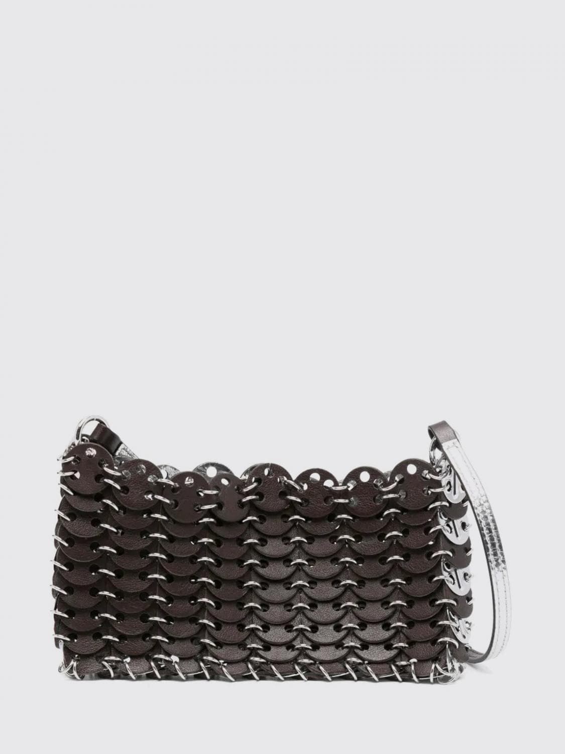 Rabanne Mini Bag Woman color Brown