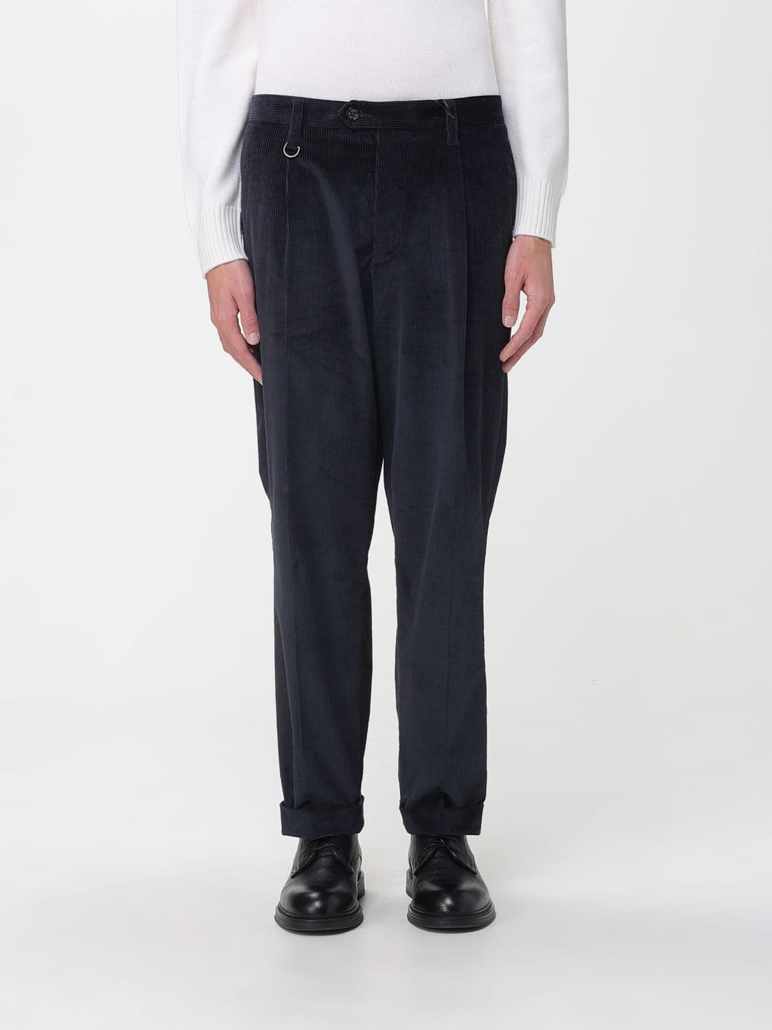 Paolo Pecora Pants Men color Blue