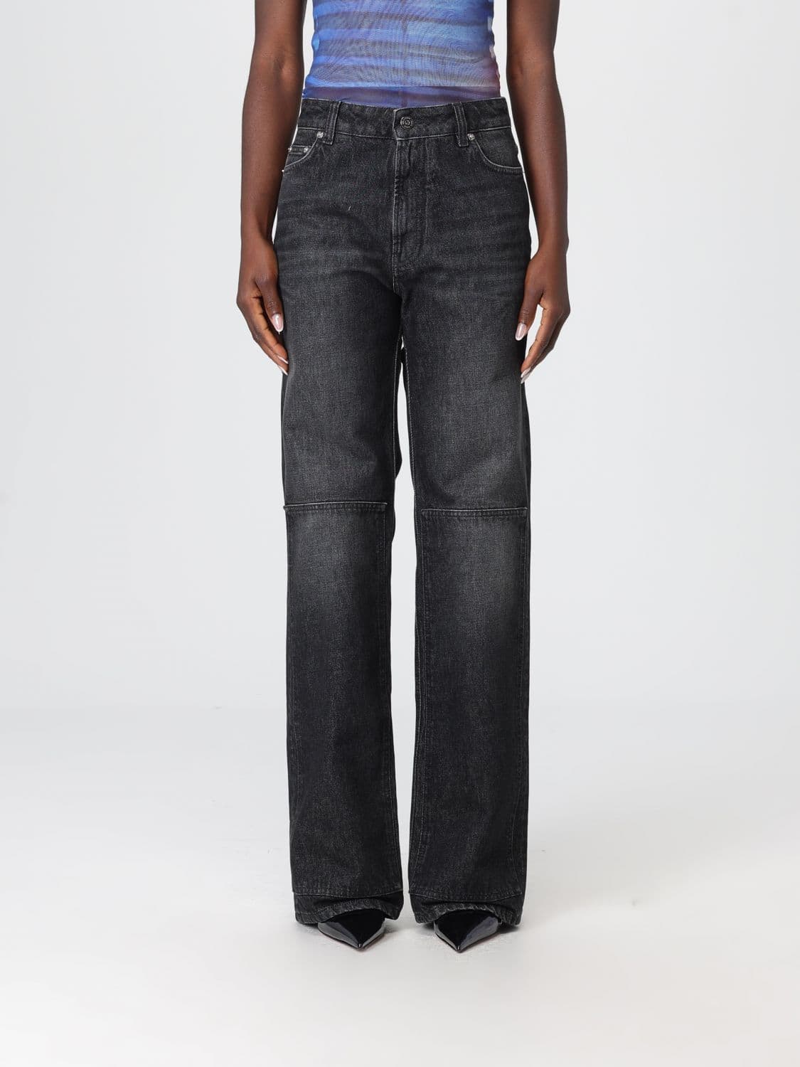 Jean Paul Gaultier Jeans Woman color Black