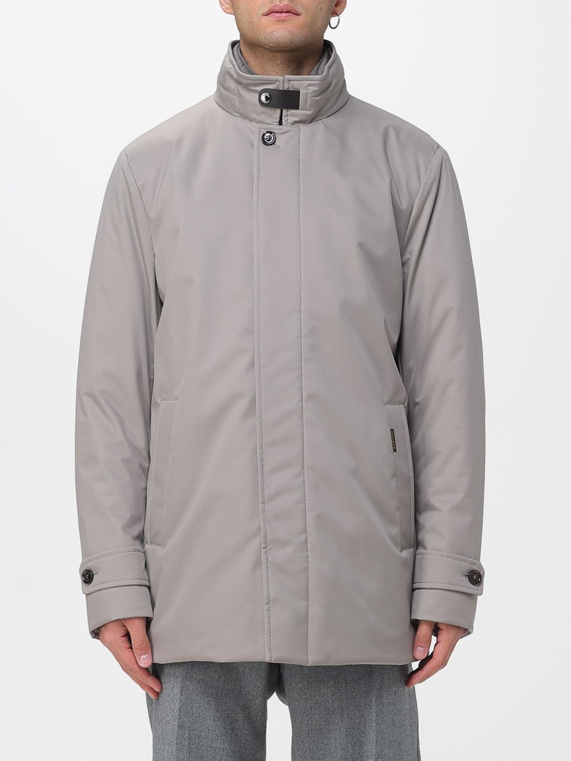 Moorer Coat Men color Grey