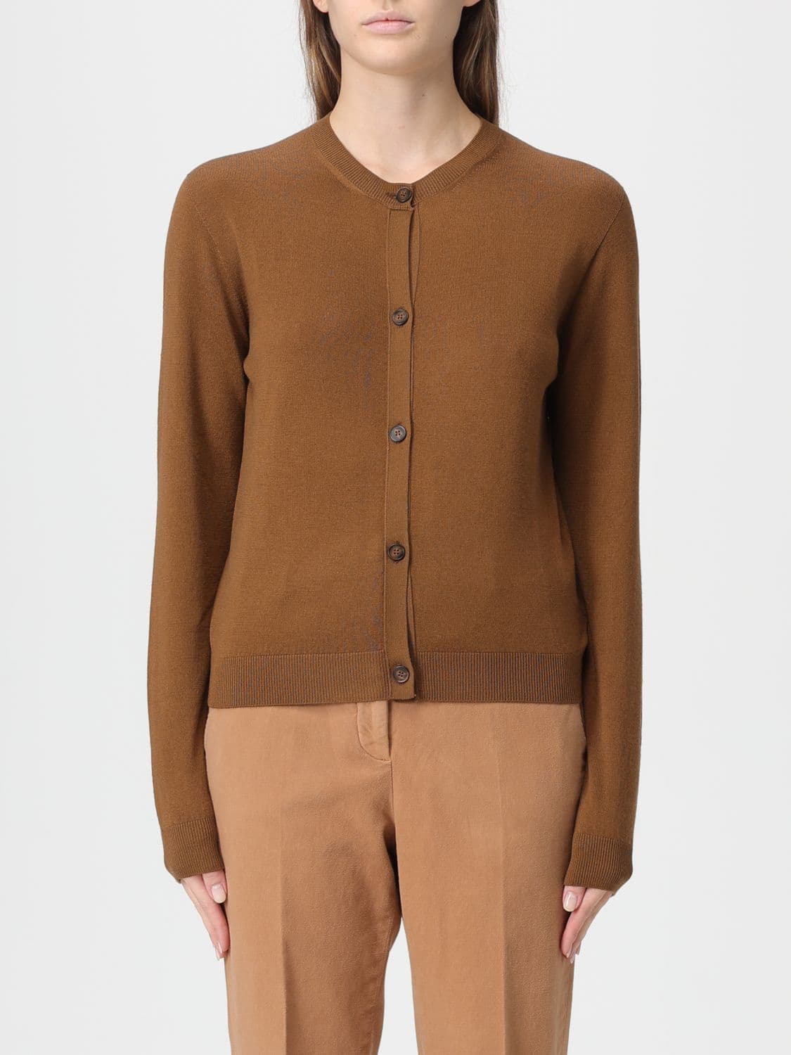 Zanone Sweater Woman color Brown