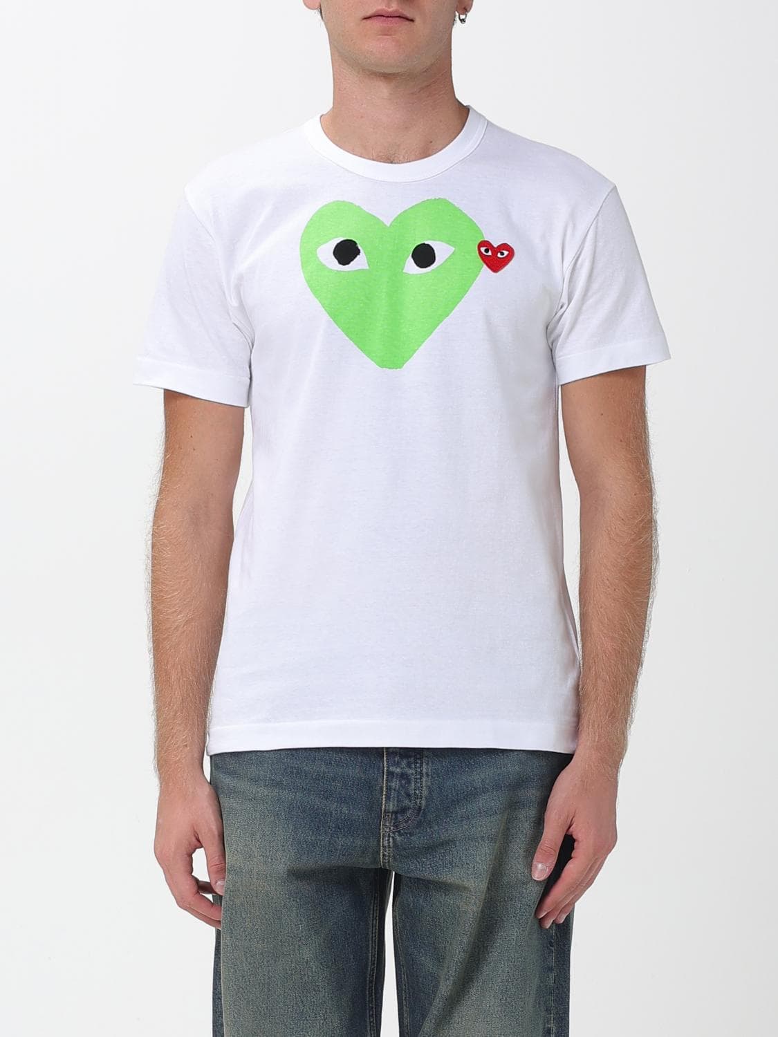 Comme Des Garçons Play T-Shirt Men color Green
