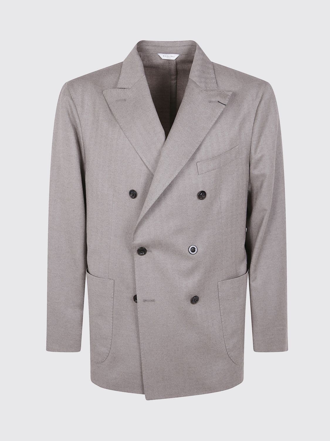 Boglioli Jacket Men color Ecru