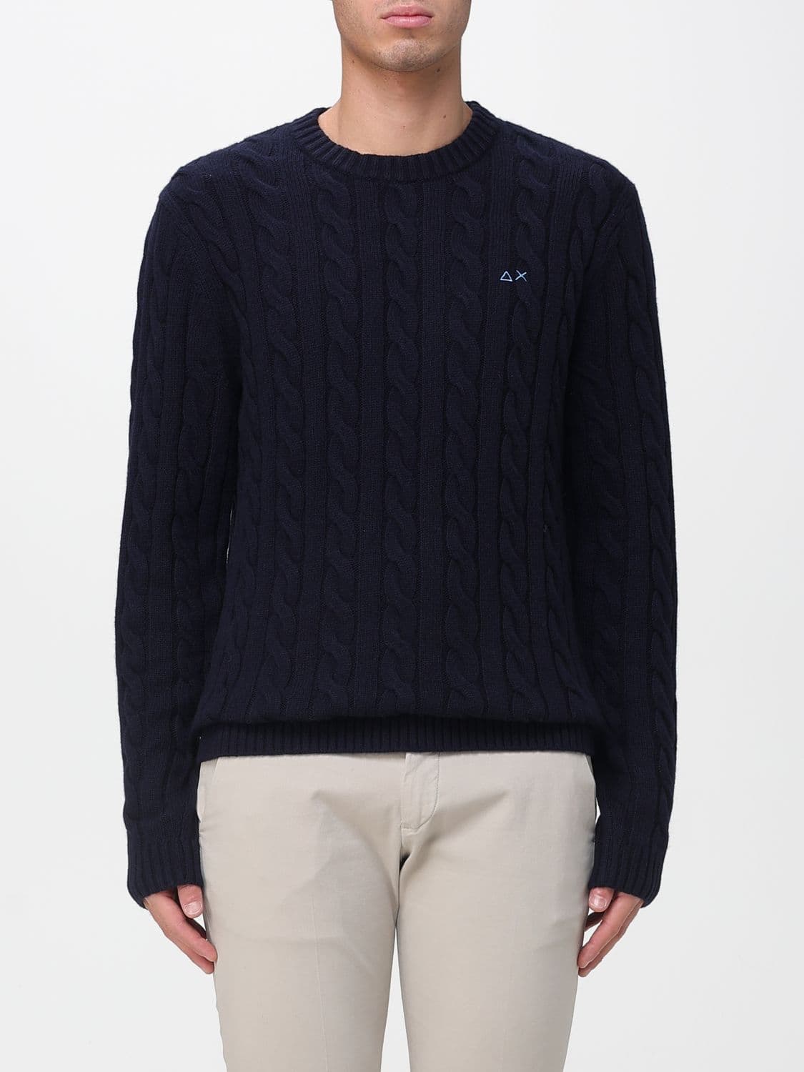 Sun68 Sweater Men color Blue