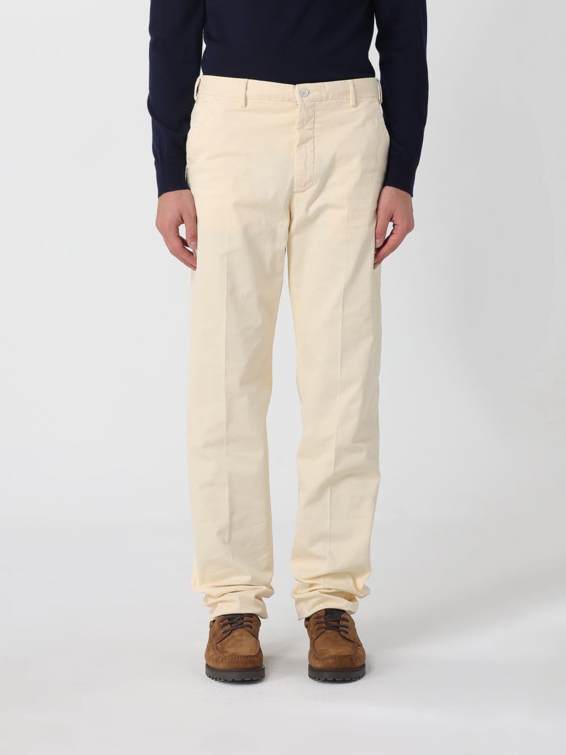 Incotex Pants Men color White