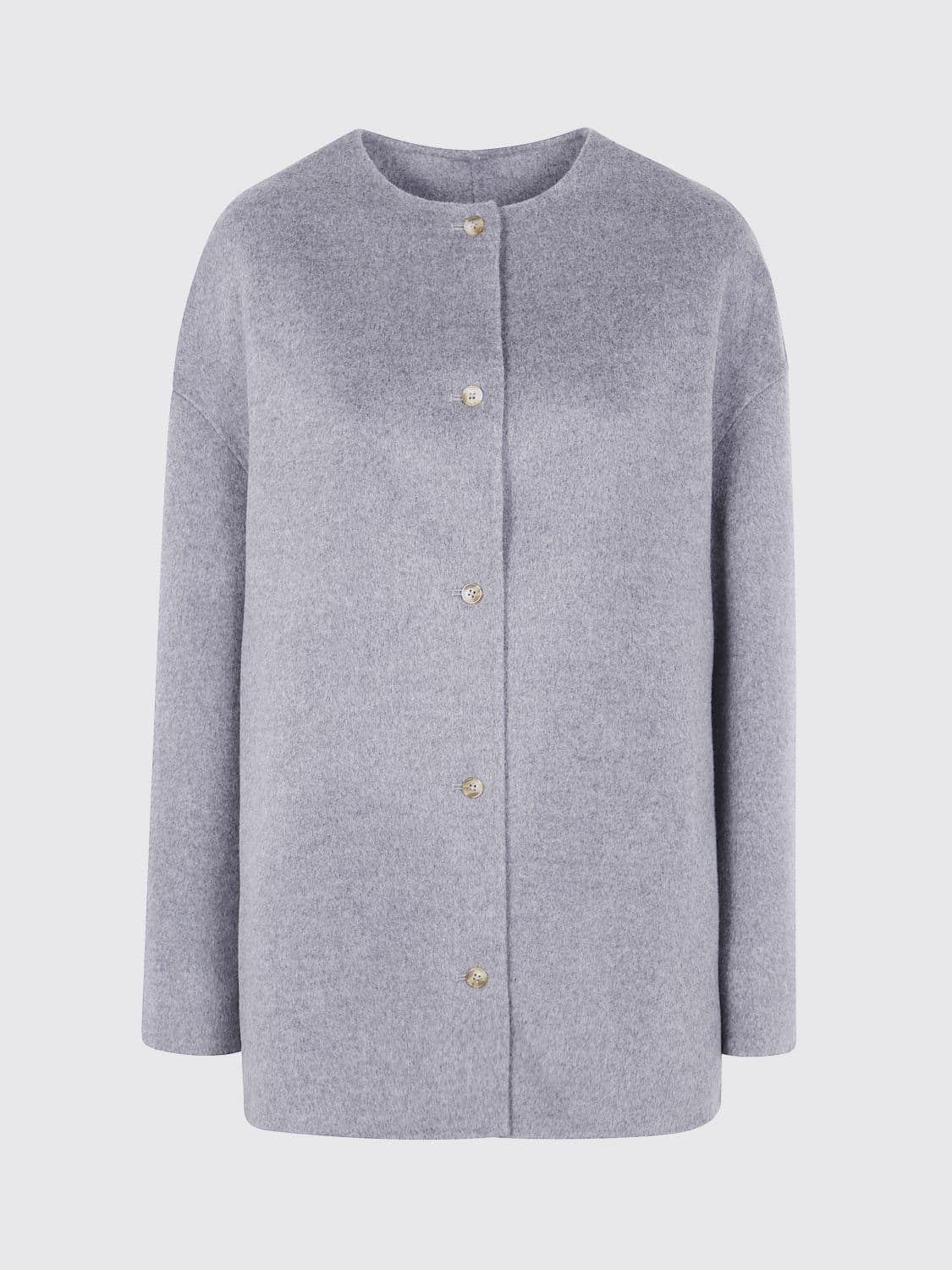 Loulou De Saison Coat Woman color Grey