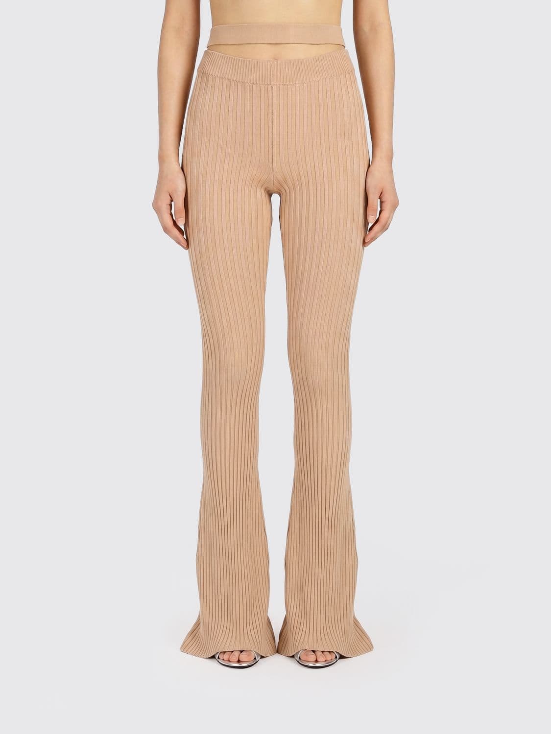 Andreadamo Pants Woman color Nude