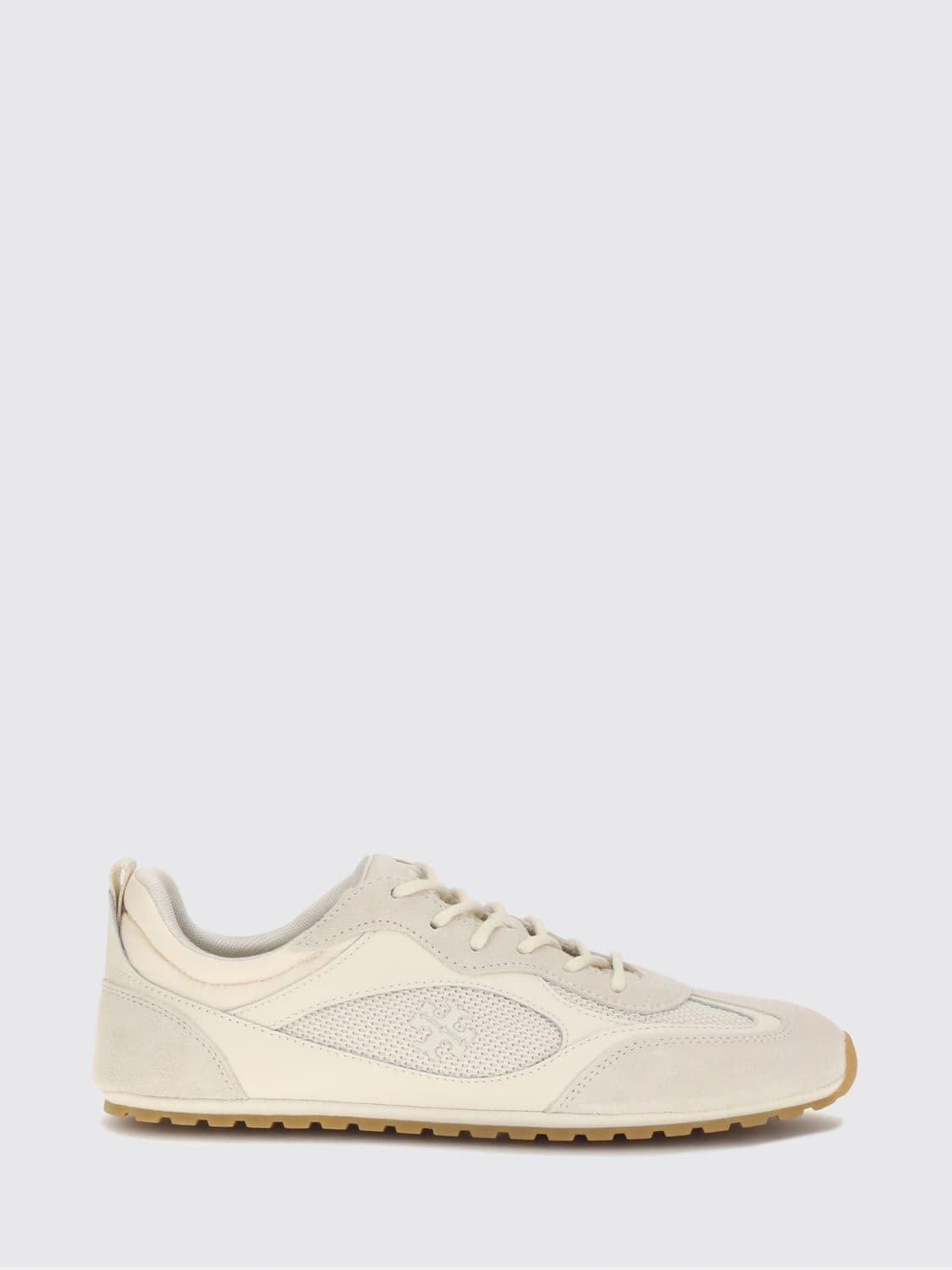 Tory Burch Sneakers Woman color Yellow Cream