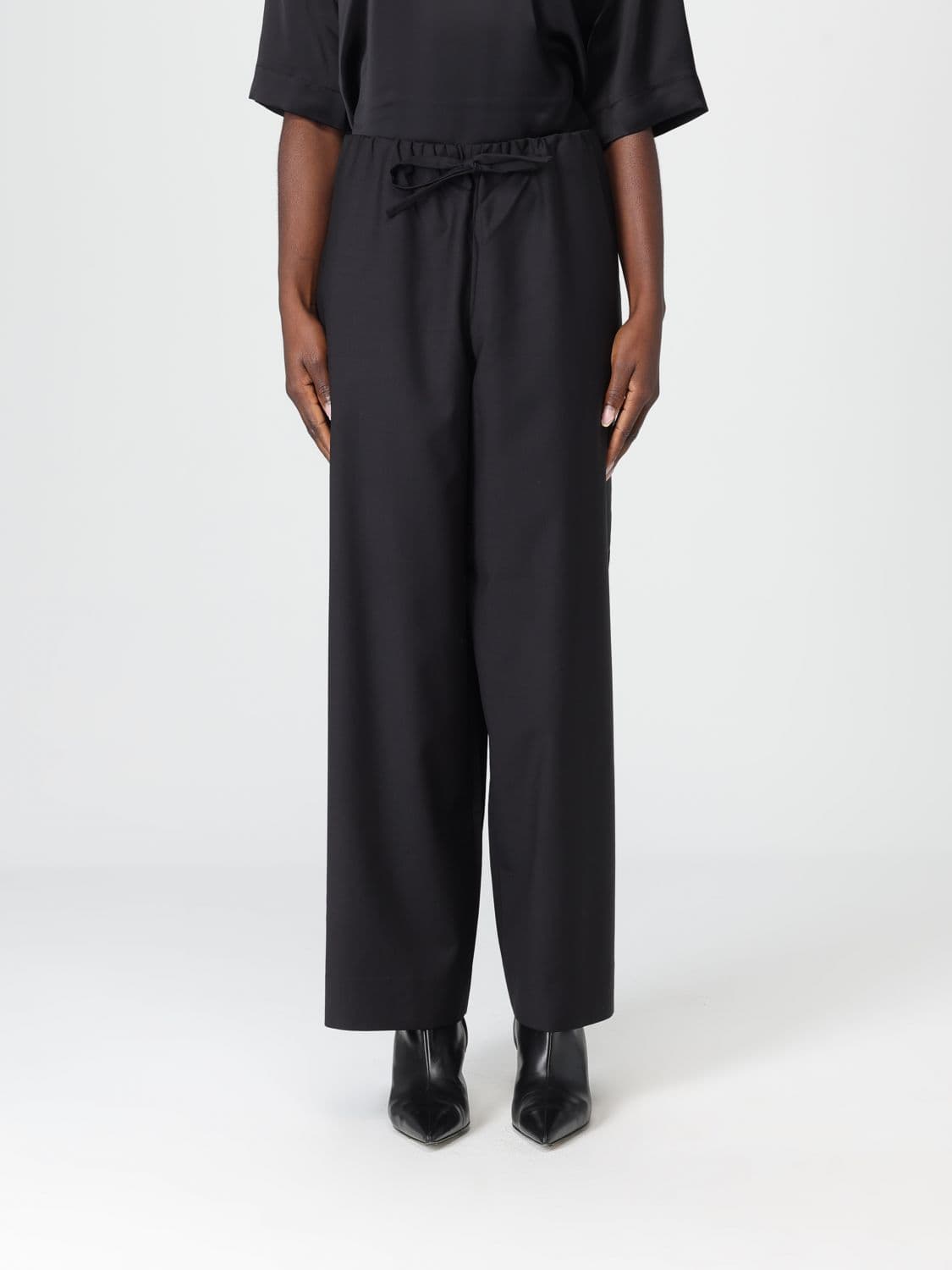 Toteme Pants Woman color Black