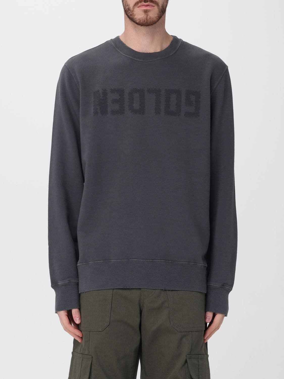 Golden Goose Sweatshirt Men color Grey