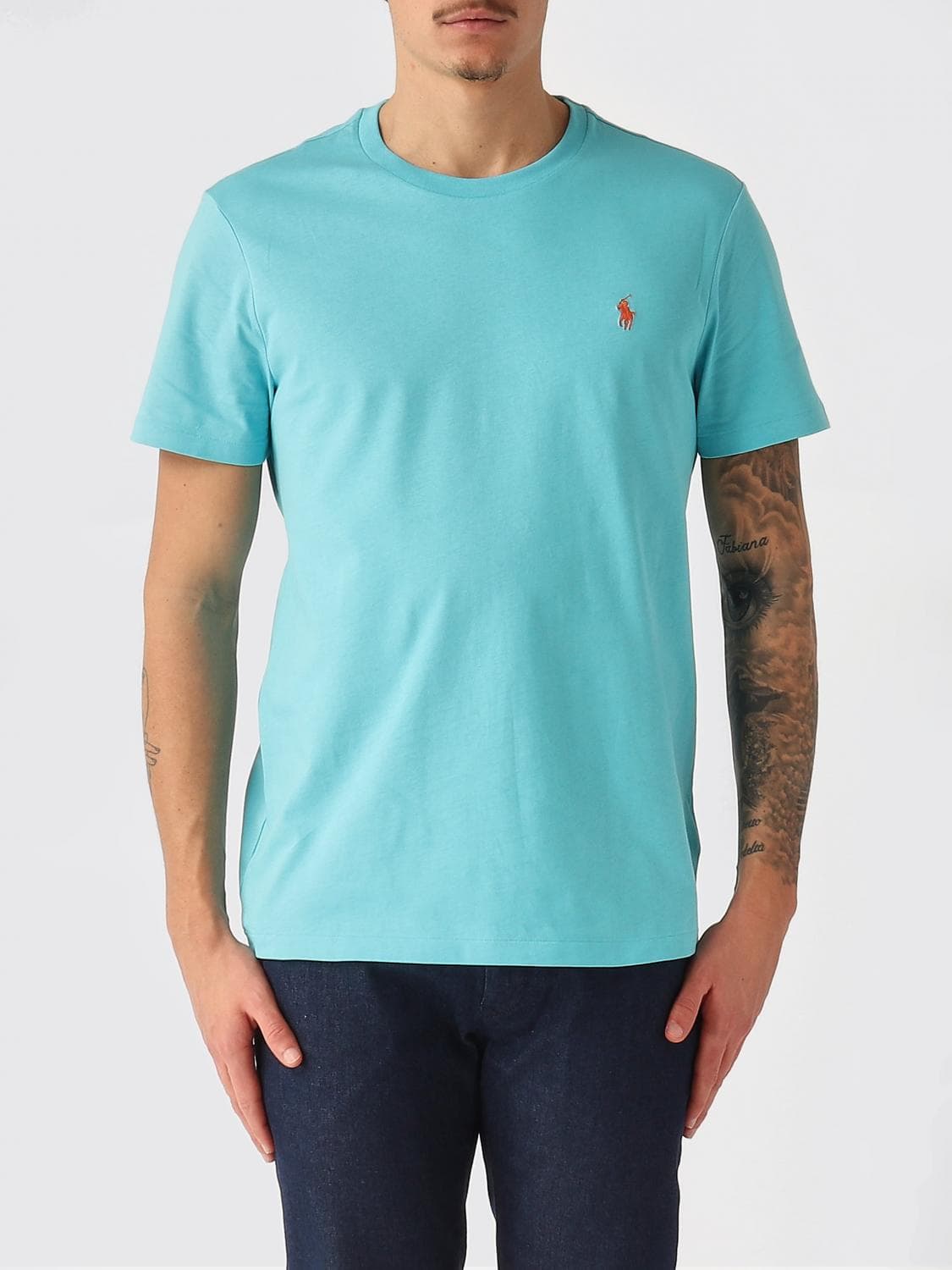 Polo Ralph Lauren T-Shirt Men color Turquoise · XL