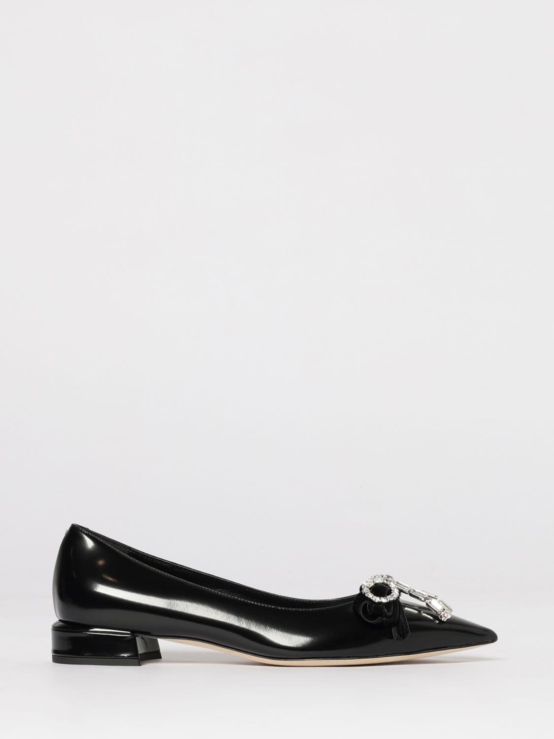 Jimmy Choo Ballet Flat Woman color Black
