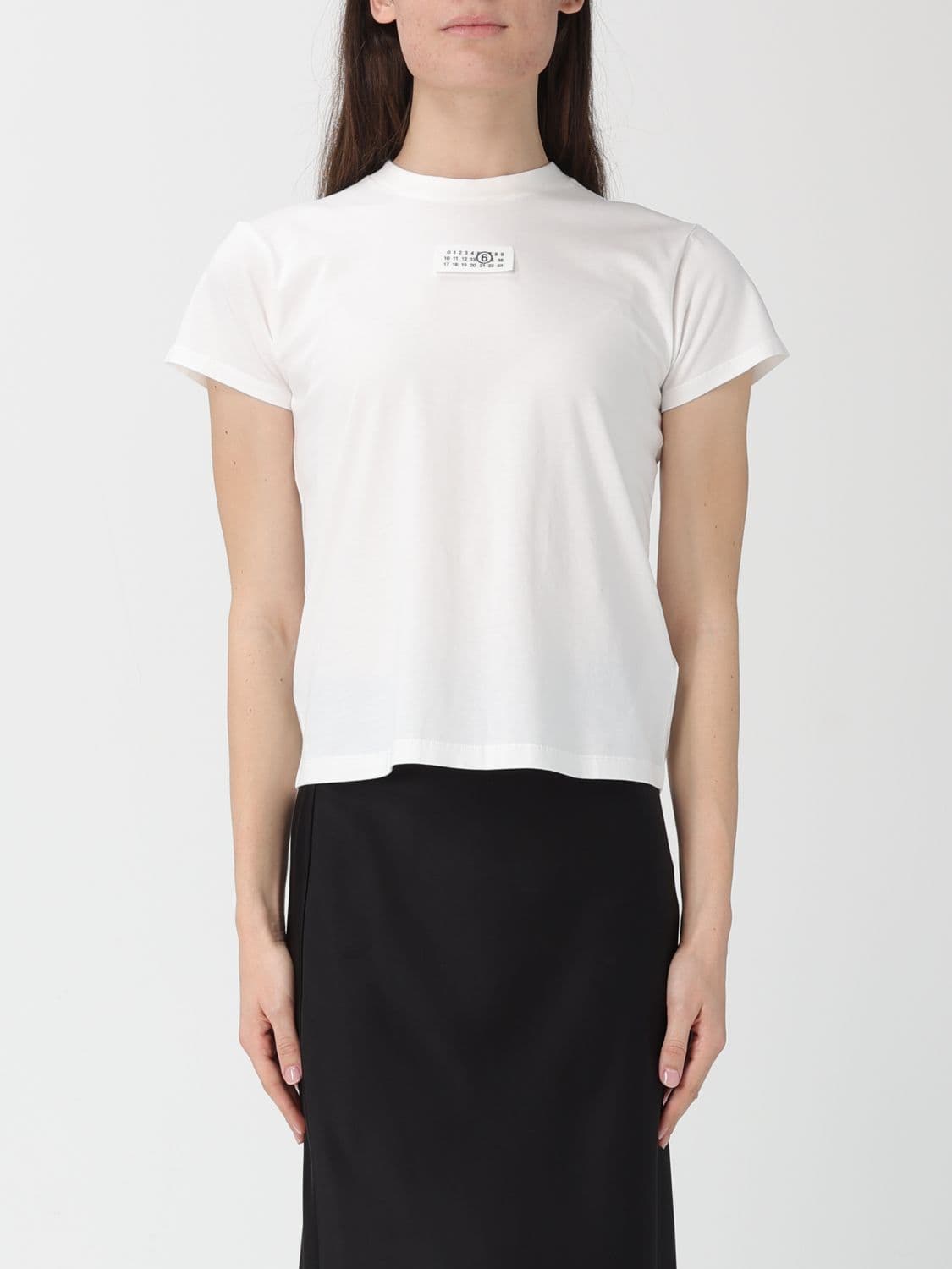 Mm6 Maison Margiela T-Shirt Woman color White