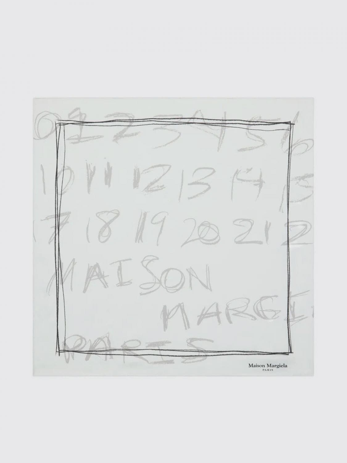 Maison Margiela Neck Scarf Woman color Sky