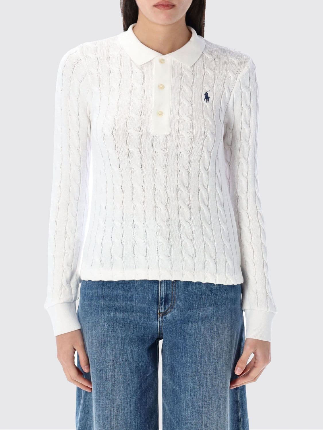 Polo Ralph Lauren Polo Shirt Woman color White