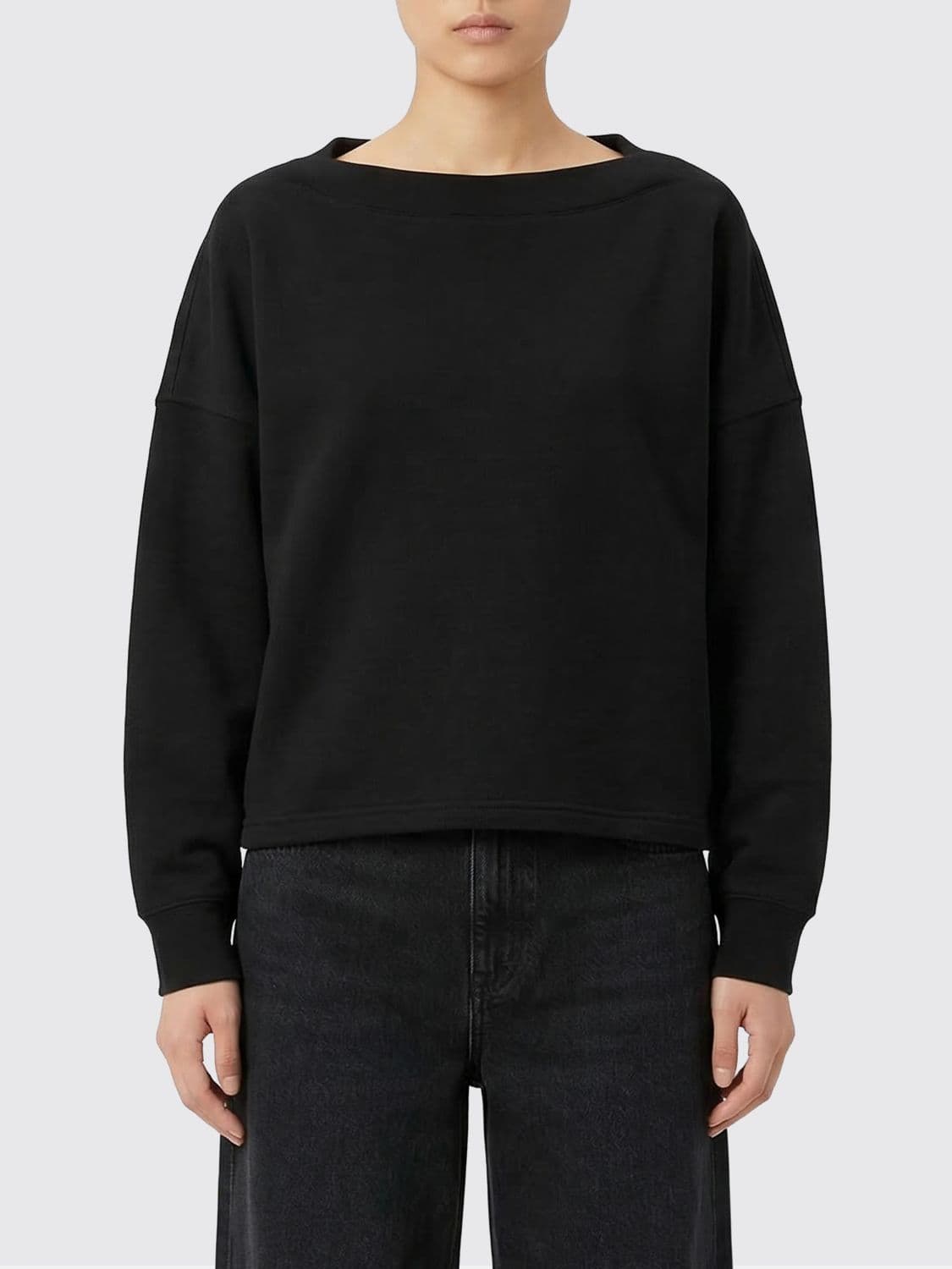 Alaïa Sweatshirt Woman color Black