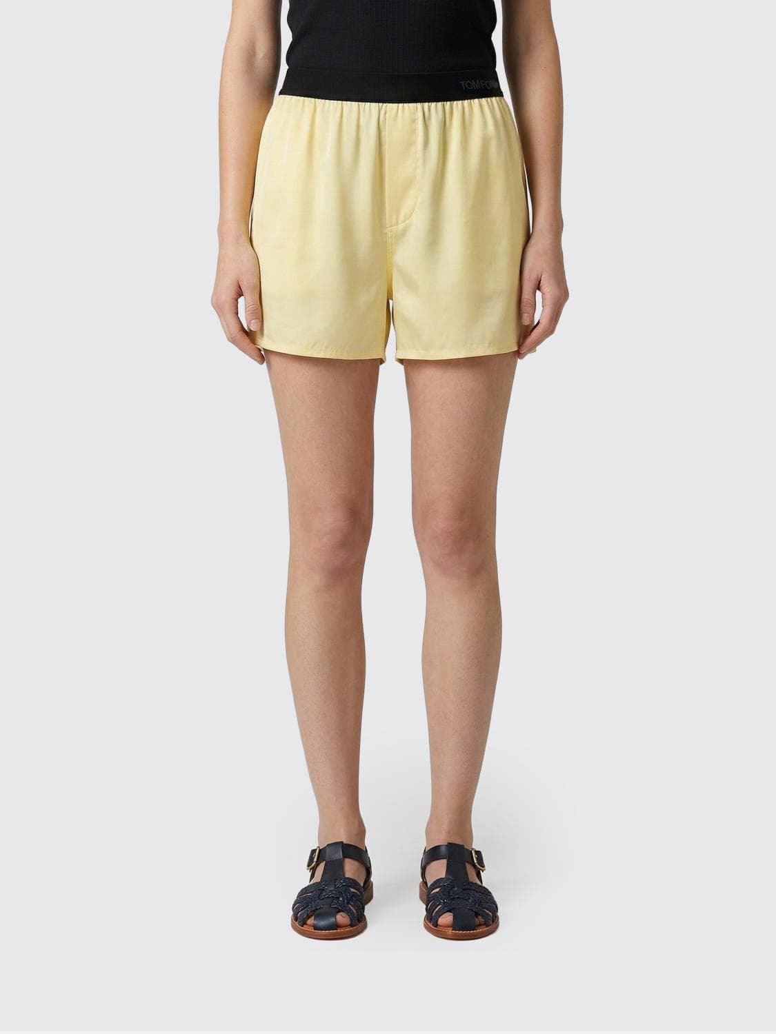 Tom Ford Shorts Woman color Yellow
