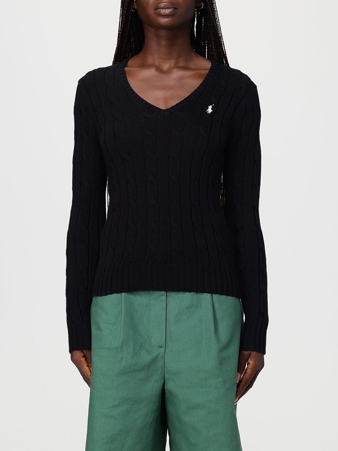 Polo Ralph Lauren Sweater Woman color Black 1 · L
