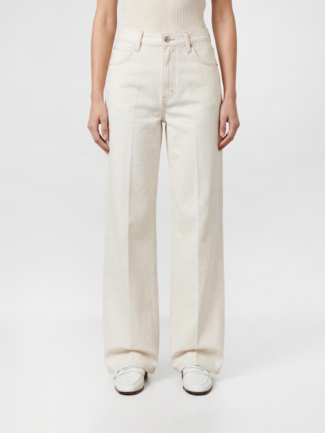 Frame Jeans Woman color Natural
