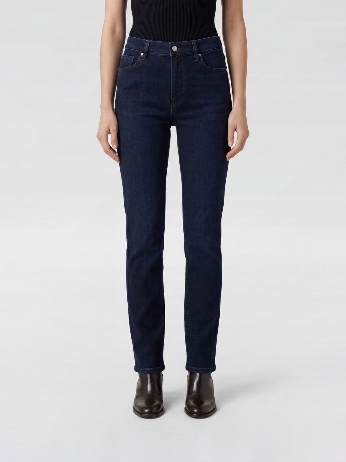 Frame Jeans Woman color Denim