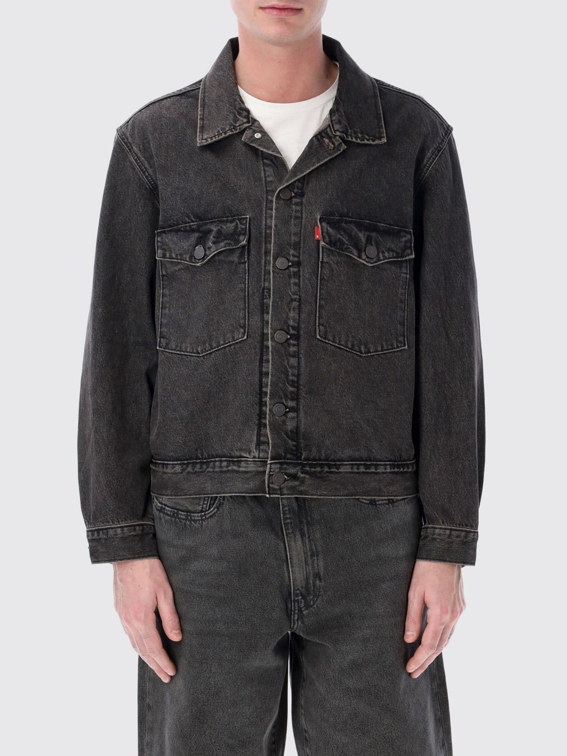 Levi's Jacket Men color Black