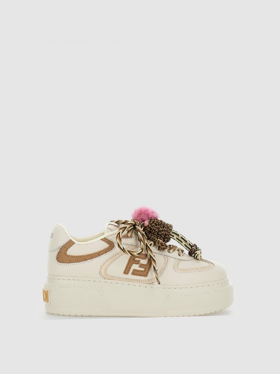 Fendi Sneakers Woman color Multicolor