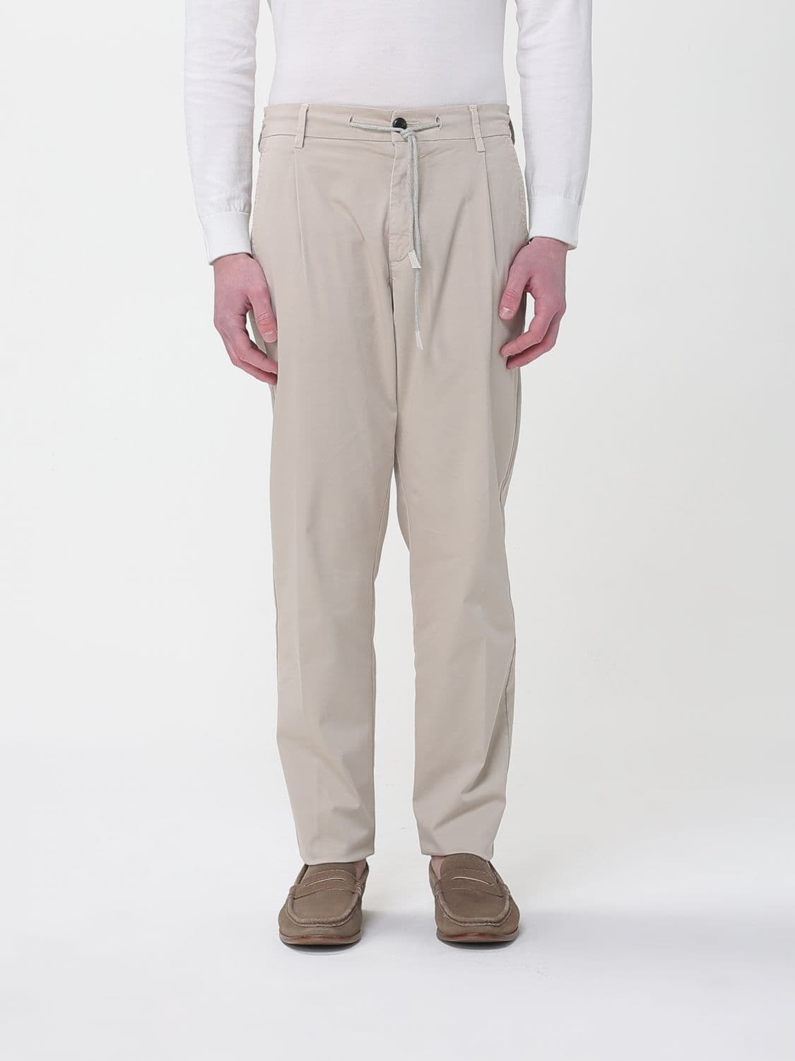 Eleventy Pants Men color Grey