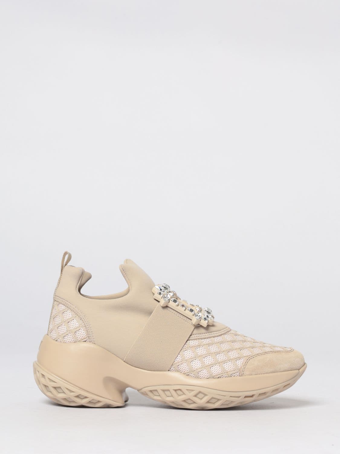 Roger Vivier Sneakers Woman color Beige