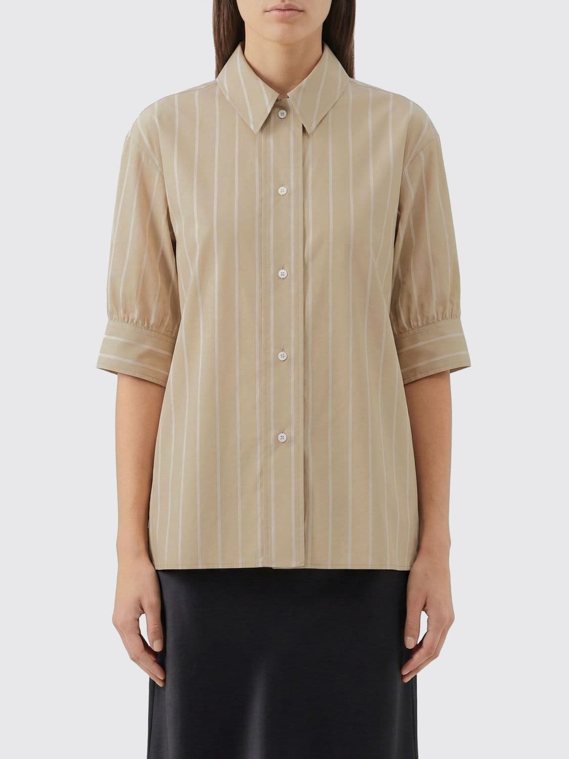 Jil Sander Shirt Woman color Beige