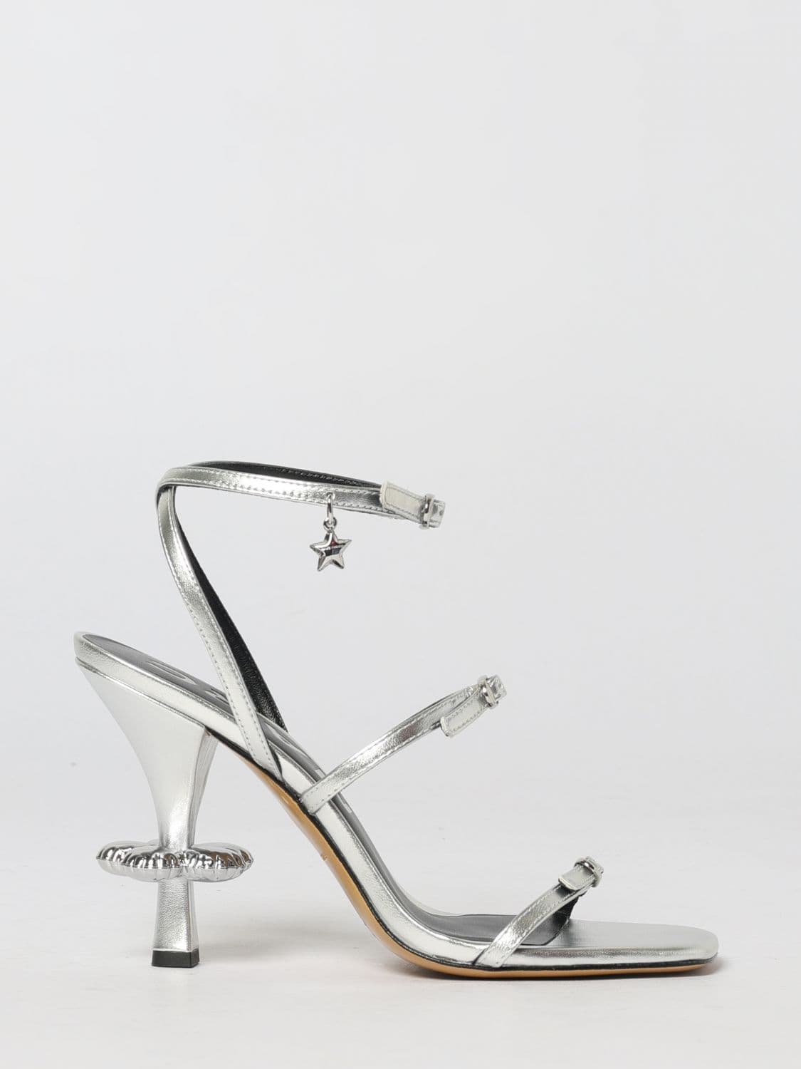 Marc Jacobs Heeled Sandal Woman color Silver