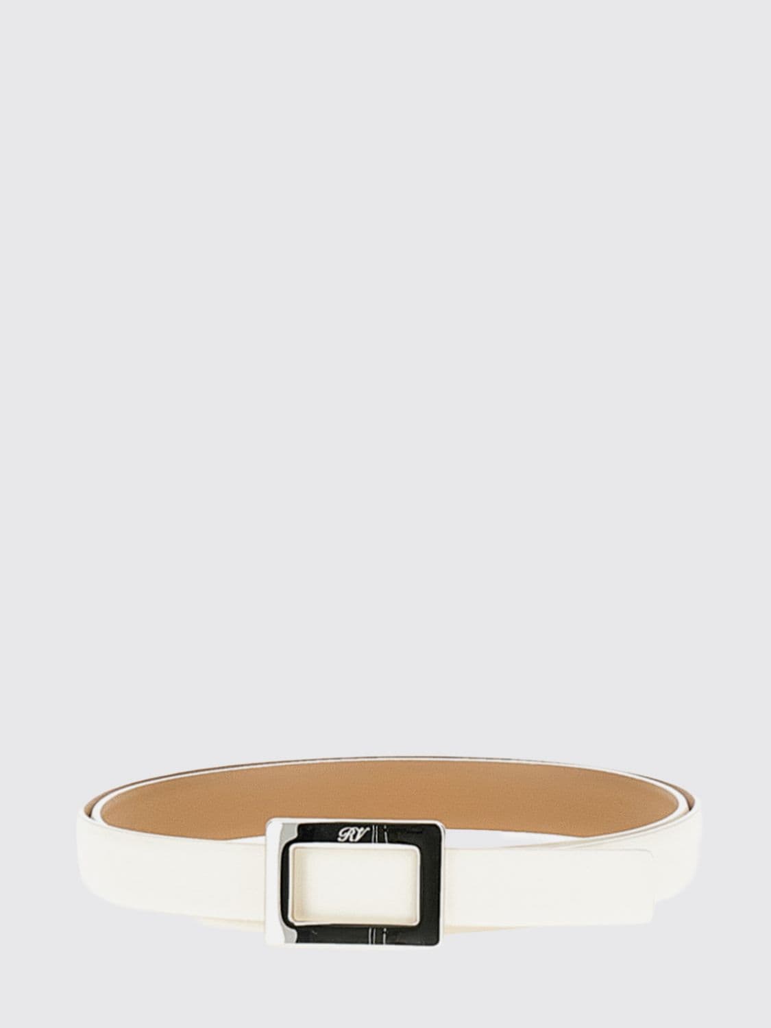 Roger Vivier Belt Woman color White · 90