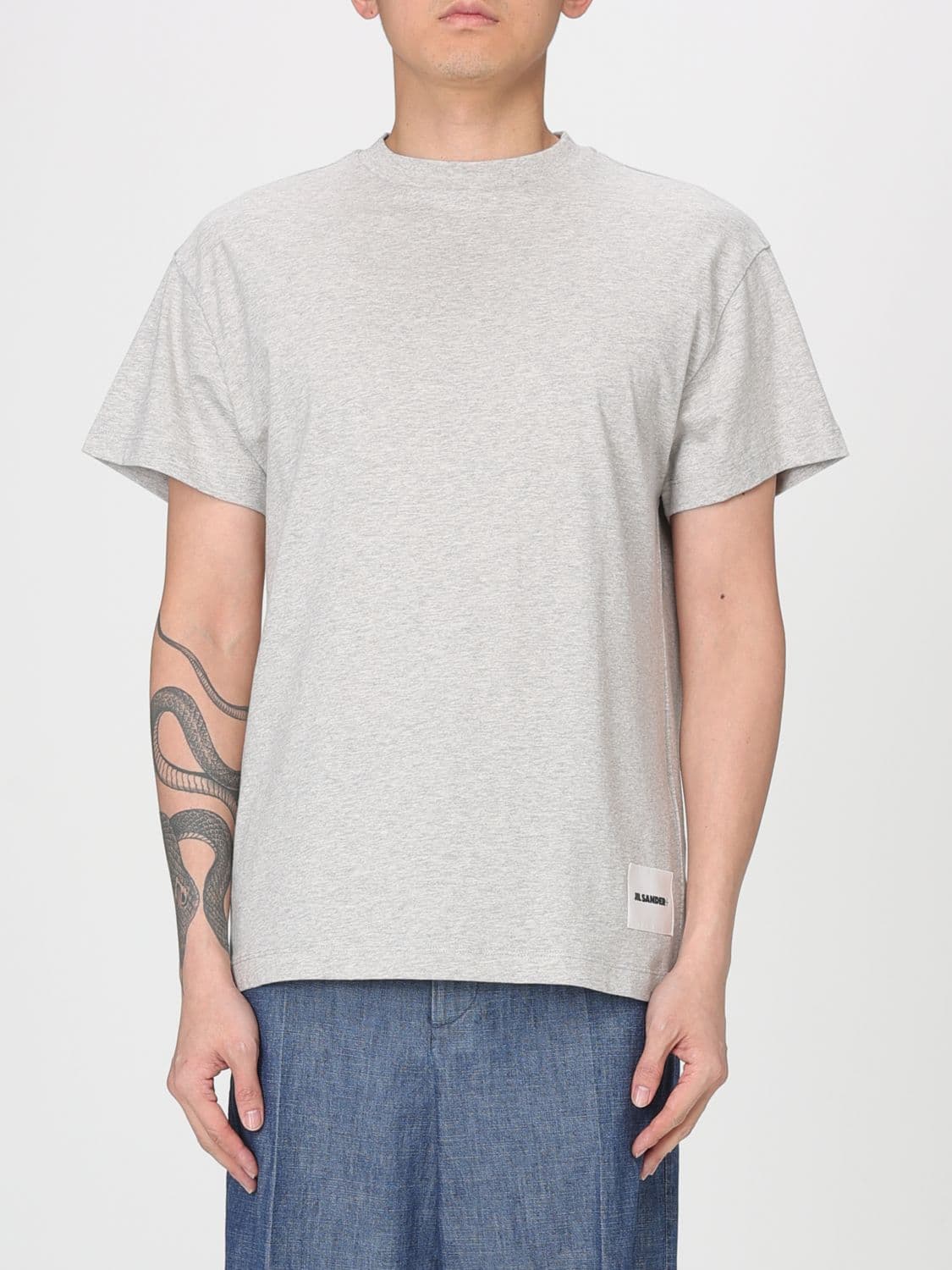 Jil Sander T-Shirt Men color Grey