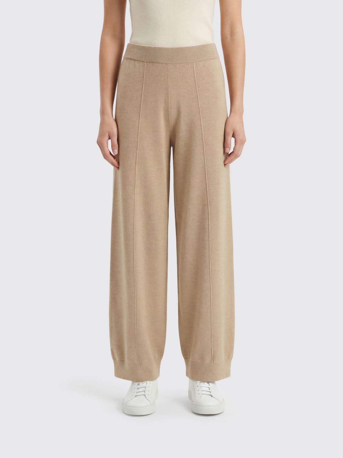 Fabiana Filippi Pants Woman color Safari