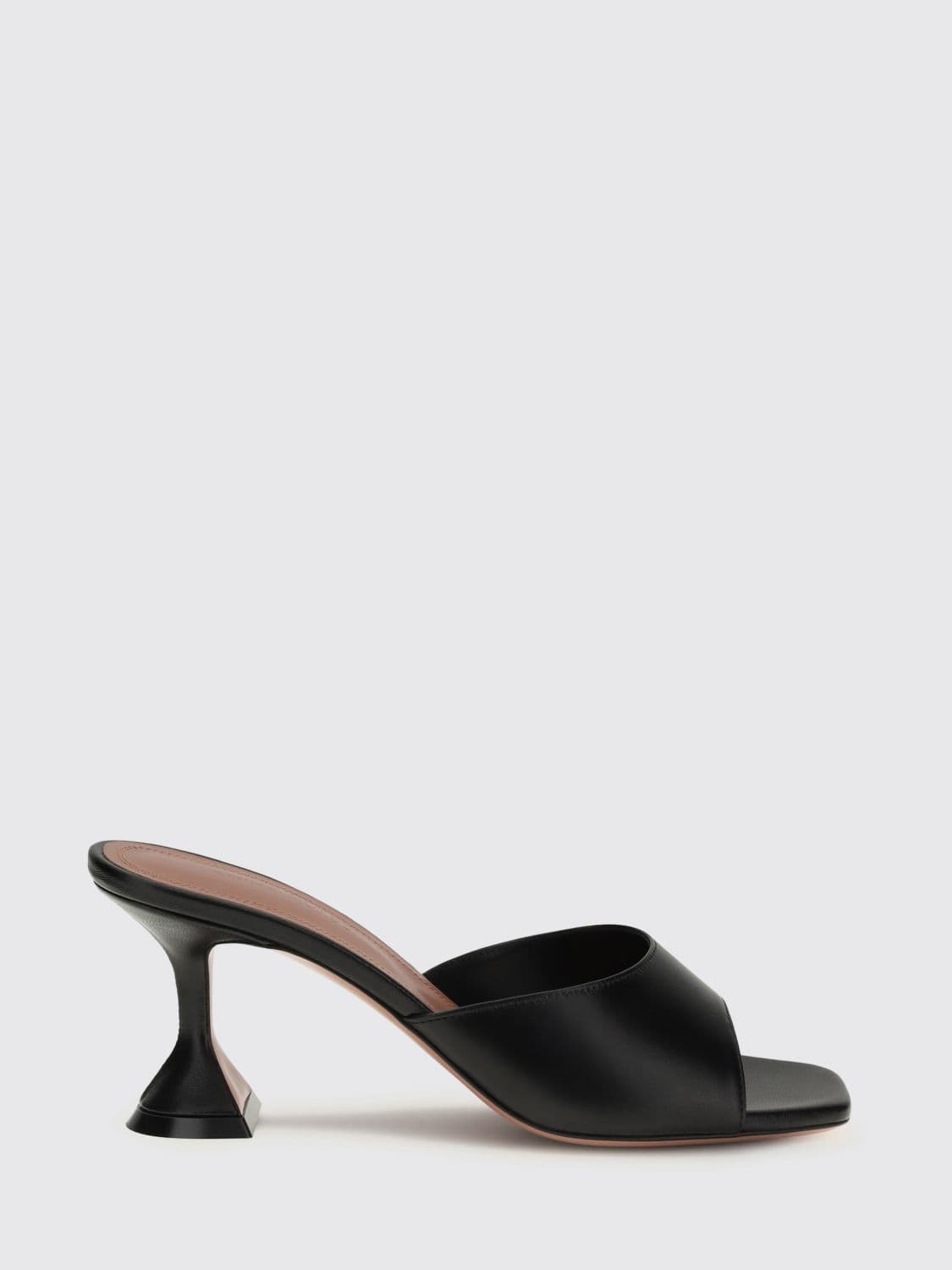 Amina Muaddi Heeled Sandal Woman color Black