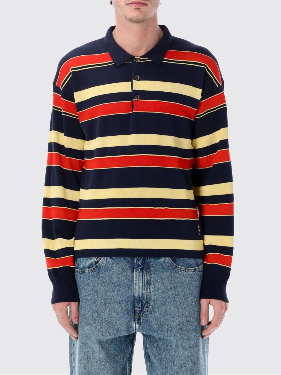 Jw Anderson Polo Shirt Men color Blue · M