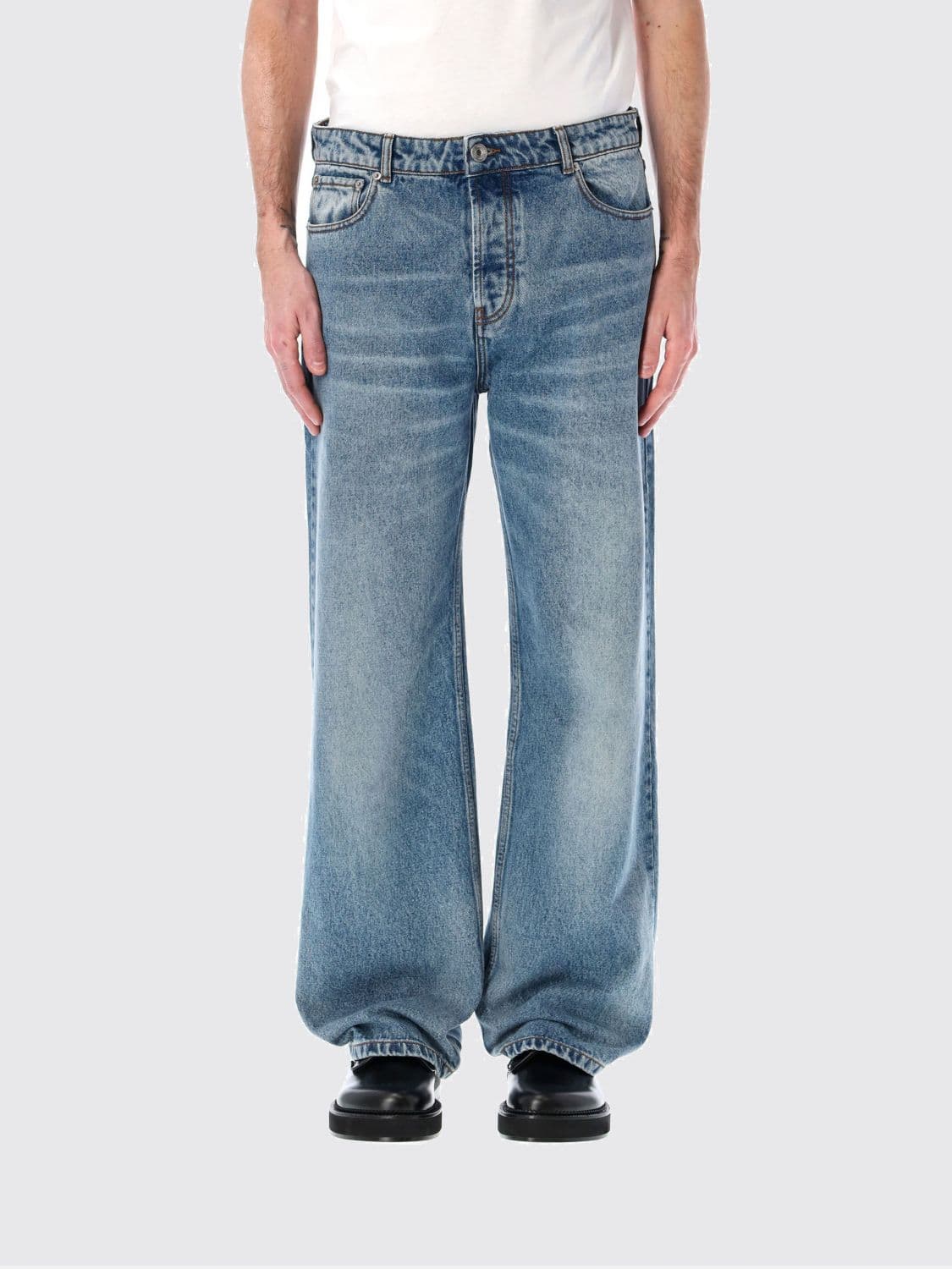 Ami Paris Jeans Men color Blue